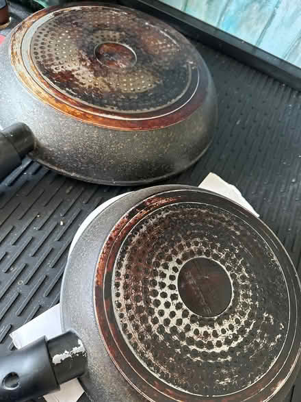 Photo of free 2 x salter megastone frying pans (Ashford TW15) #4