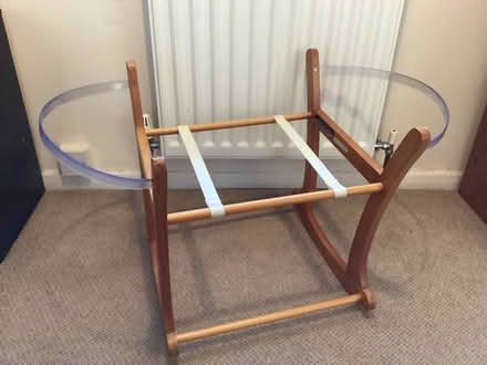 Photo of free Moses basket rocking stand (Mealsgate CA7) #1