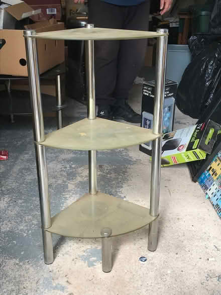 Photo of free glass and chrome corner unit (Sockbridge CA10) #1