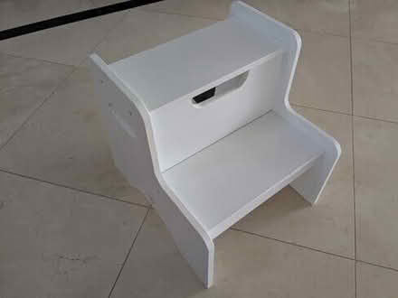 Photo of free Kidkraft step stool (white) #1