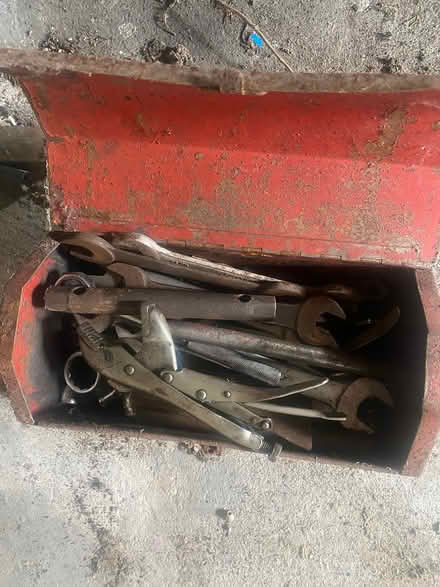 Photo of free Metal box with tools (Sutton Coldfield) #1
