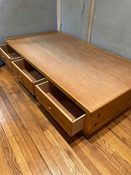 Photo of free Unfinished wood captain's bed (East Village) #1