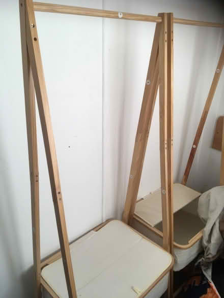 Photo of free 2x Clothes Rails with Storage (Bradford Leigh BA15) #1
