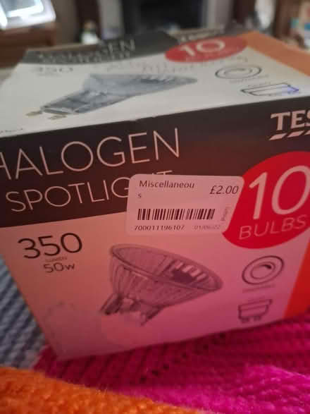 Photo of free 10 halogen spotlights (Sherburn) #1