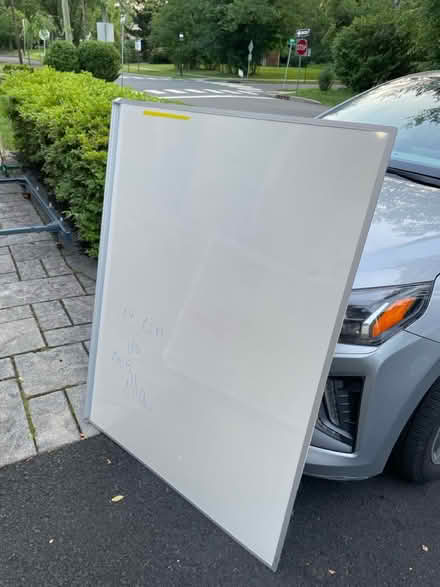 Photo of free Large magnetic white board (Harrison St in Princeton, NJ) #1