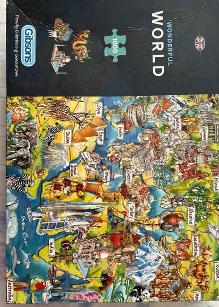 Photo of free 1000 piece World Jigsaw puzzle (Stanford-le-Hope SS17) #1