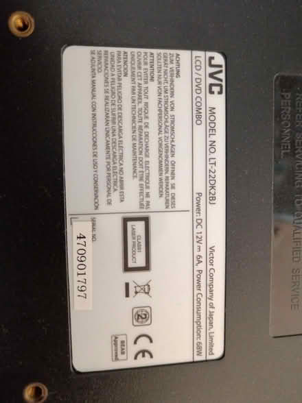 Photo of free 21 inch TV/DVD (Wistaston CW2) #2