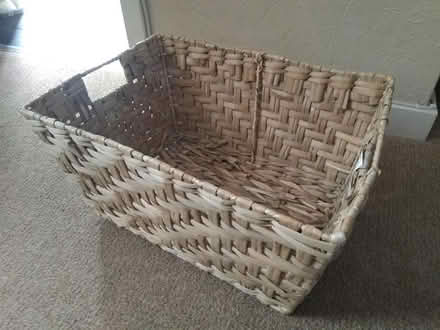Photo of free Wicker Basket (Leighton buzzard LU7) #1