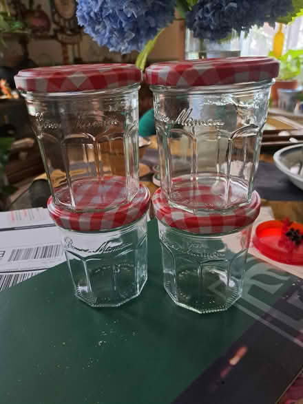Photo of free 4 Bonne Maman Glass Jars (Brightwood-Takoma) #2