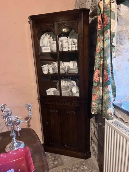 Photo of free Wardrobes, dressing table, dark wood corner cupboard (Parwich DE6) #1
