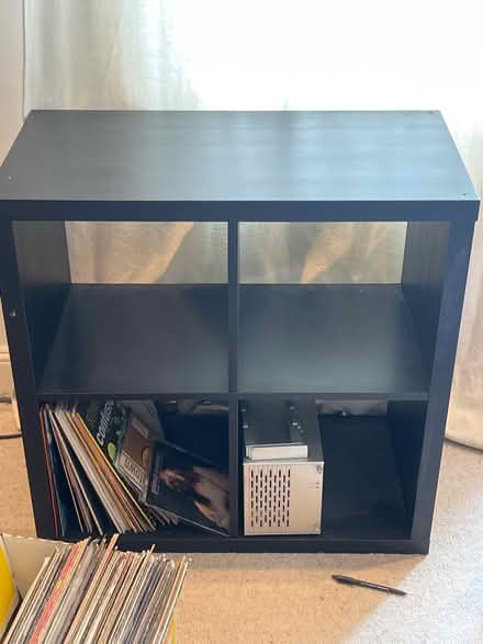 Photo of free IKEA KALLAX unit in black x 1 (Richmond TW9) #1