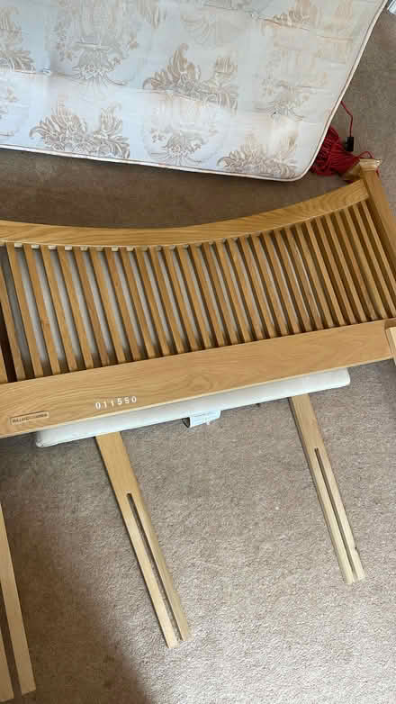 Photo of free King size mattress with divan and headboard (Ilford IG1) #1