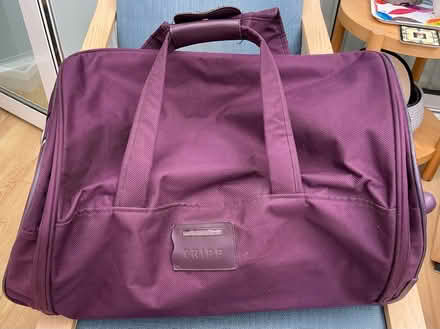 Photo of free Tripp large wheeled luggage soft bag (mauve) (Beaconsfield HP9) #1