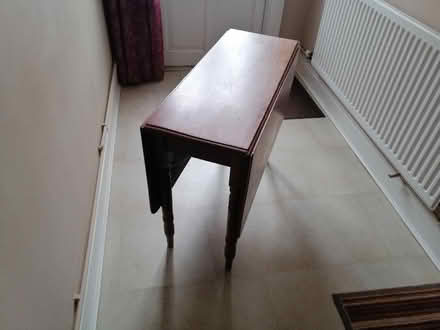 Photo of free Wooden folding table (Allington NG32) #3