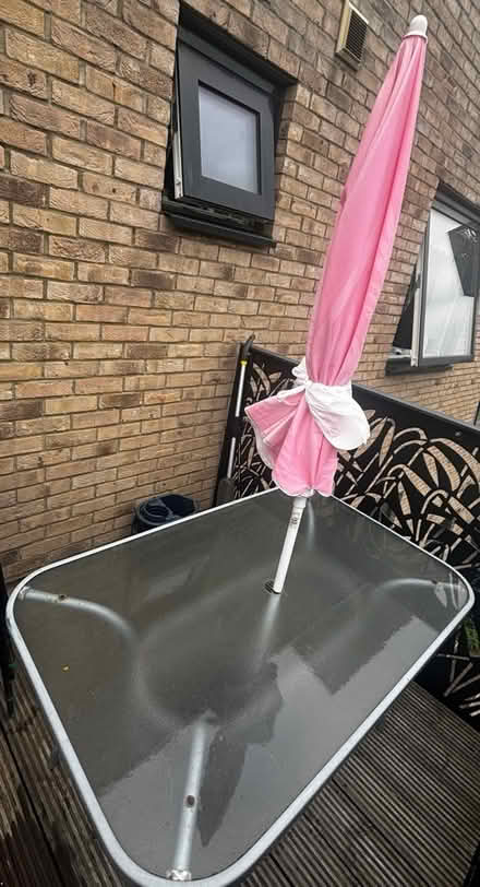Photo of free Table with canopy (Trumpington CB2) #1