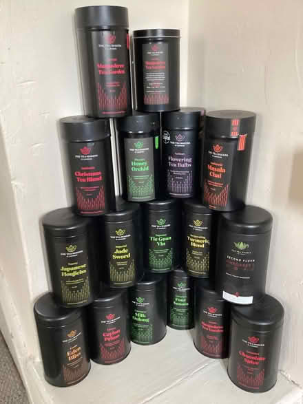Photo of free Empty loose leaf tea tins/caddies (Mealsgate CA7) #2
