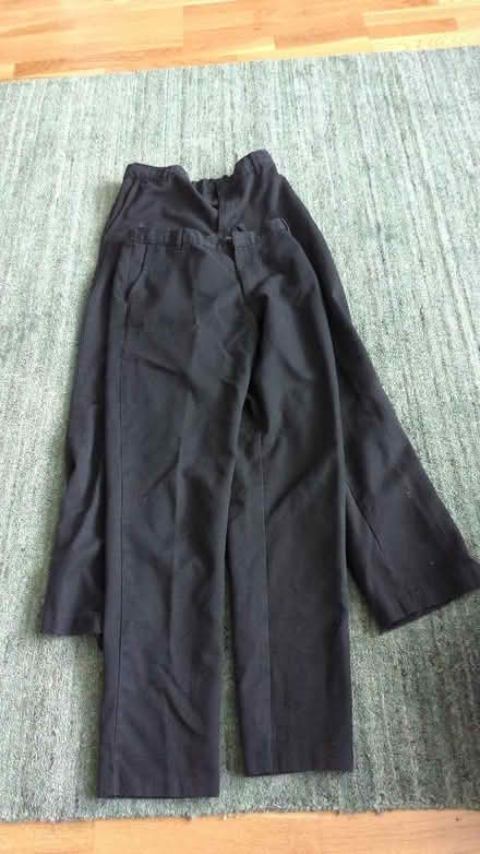 Photo of free Asda George Slim Fit Black School Trousers. Age 16-17 (Kings Hill SG12) #1
