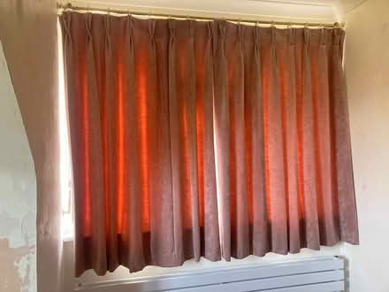 Photo of free 2x Curtain poles with Curtains (SL9 0BT) #2