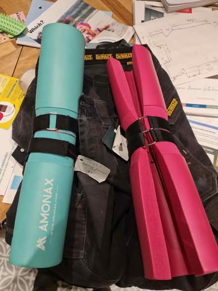 Photo of free 2 Weightlifting Bar Soft Foam Covers (CT2) #1