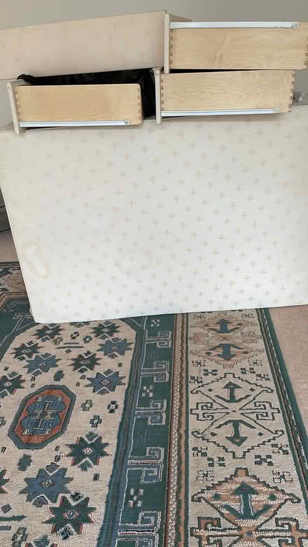 Photo of free King size mattress with divan and headboard (Ilford IG1) #3