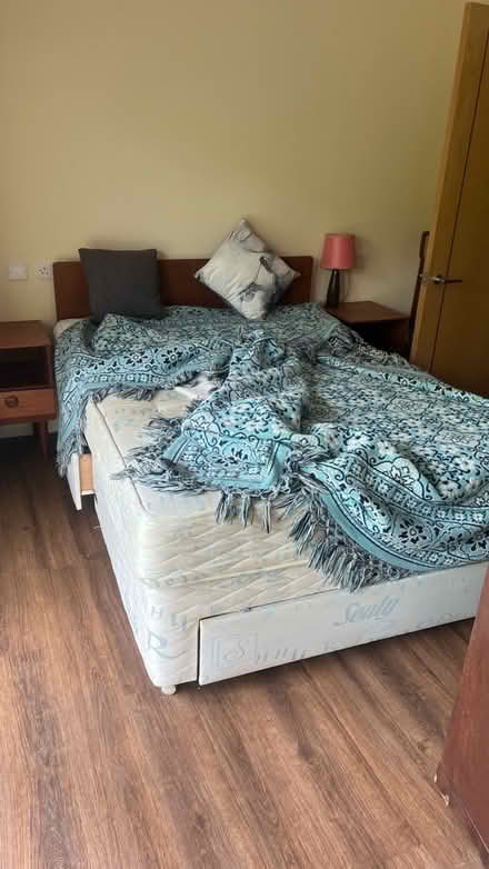 Photo of free divan bed base double (Skerton LA1) #2