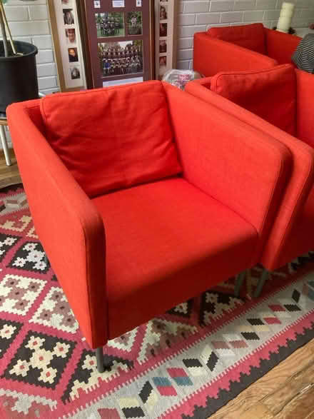 Photo of free Two IKEA armchairs (Panshanger AL7) #2