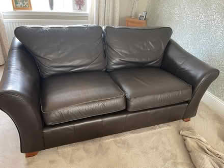 Photo of free Leather sofa (Broomfield CM1) #2