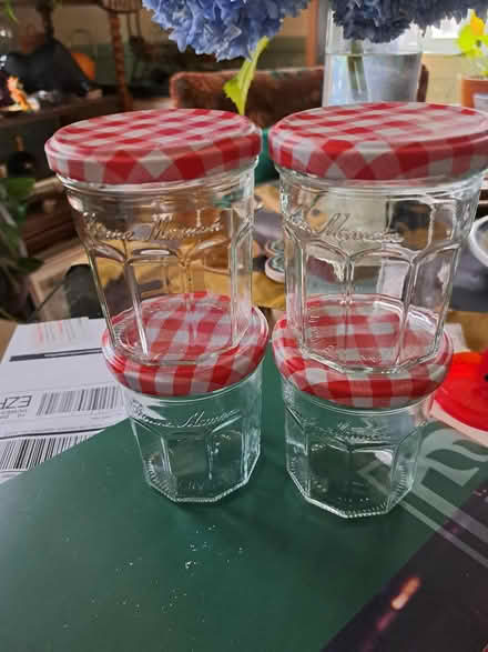 Photo of free 4 Bonne Maman Glass Jars (Brightwood-Takoma) #1