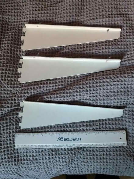 Photo of free Single slot shelf brackets x3 (Cannon Park CV4) #1