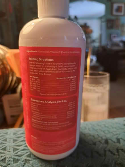 Photo of free Vital Pet Life Salmon Oil (16 oz) (Brightwood-Takoma) #2
