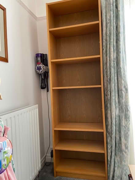 Photo of free Tall bookcase with moveable shelves (Fairfield,Stockton on Tees) #1