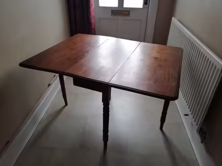 Photo of free Wooden folding table (Allington NG32) #2