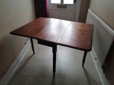 Photo of free Wooden folding table (Allington NG32) #2
