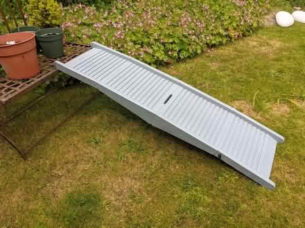 Photo of free Sturdy plastic dog car ramp (Near Aston on Clun SY7) #3