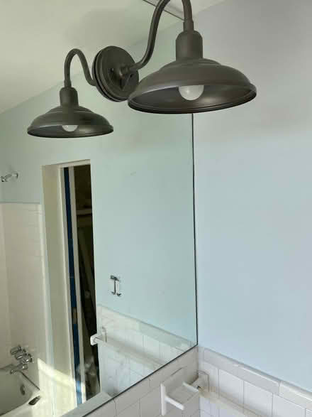Photo of free Industrial looking light fixture (Adams Morgan (20009)) #1