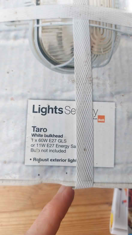 Photo of free White bulkhead light (Aldrington BN3) #2