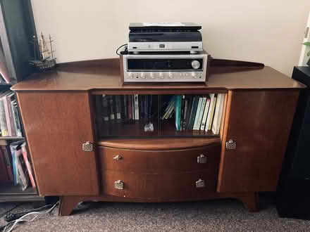 Photo of free Harris Lebus mahogany sideboard (Abercynon CF45) #1