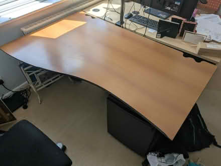 Photo of free Office desk and pedestal (Common Portdown RG17) #1