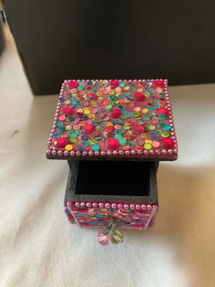 Photo of free Bedazzled box (Waltham ma) #2