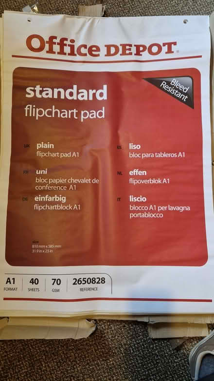 Photo of free Flip chart pads, A1 (Glastonbury BA6) #1