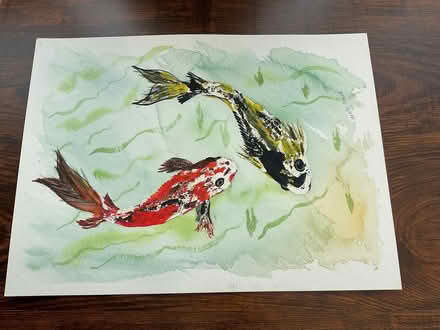 Photo of free 3 original watercolour paintings 38cm x 28cm (Middleton Junction OL9) #1