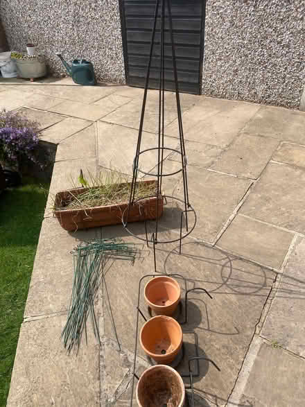 Photo of free Garden stakes and planters (Pontefract WF8) #2
