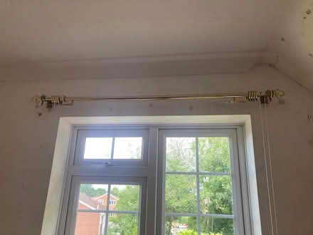 Photo of free 2x Curtain poles with Curtains (SL9 0BT) #1