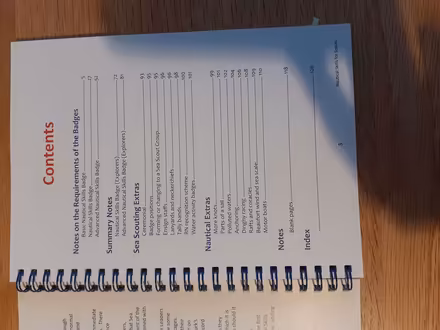 Photo of free Scout manual for nautical skills (Wandsworth Common SW12) #2