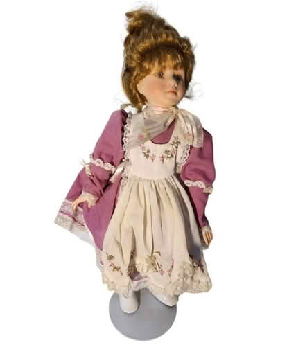 Photo of free Porcelain Doll in pink dress (Gwynn Oak MD) #3