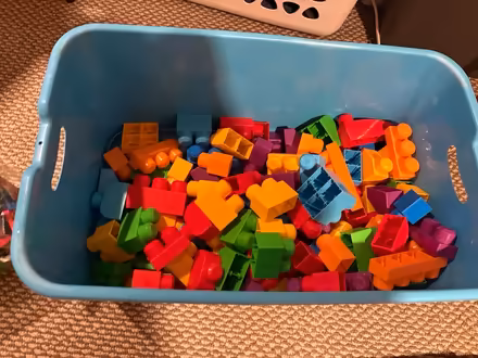 Photo of free Mega blocks crate (Elkins Park Train Station) #2