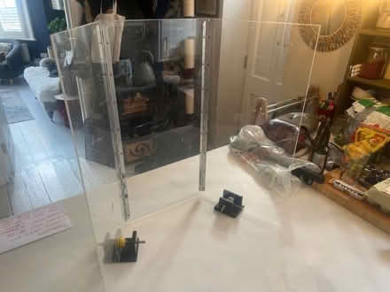Photo of free Plastic screen with clamps (Preston park BN1) #1