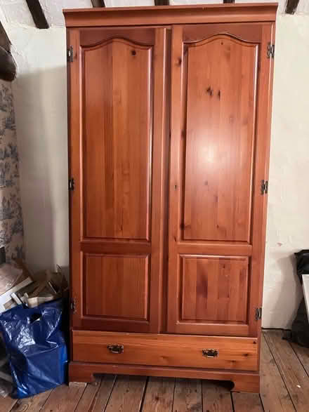 Photo of free Wardrobes, dressing table, dark wood corner cupboard (Parwich DE6) #2