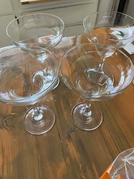 Photo of free set of 4 margarita glasses (sausalito) #1