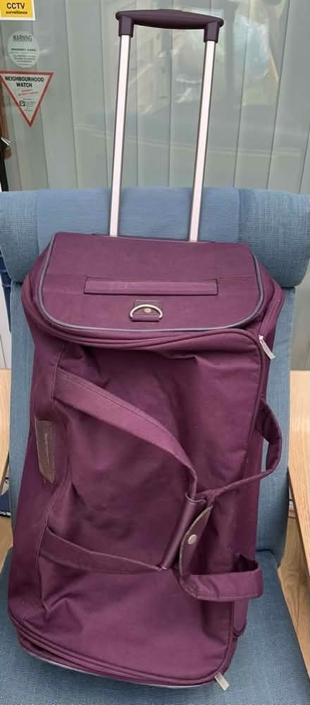 Photo of free Tripp large wheeled luggage soft bag (mauve) (Beaconsfield HP9) #3